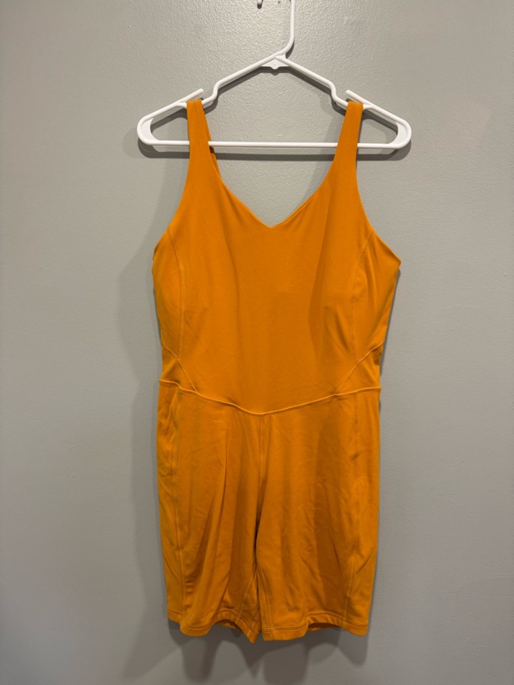 Lululemon Align Onesie 8" in Autumn Orange Size 12